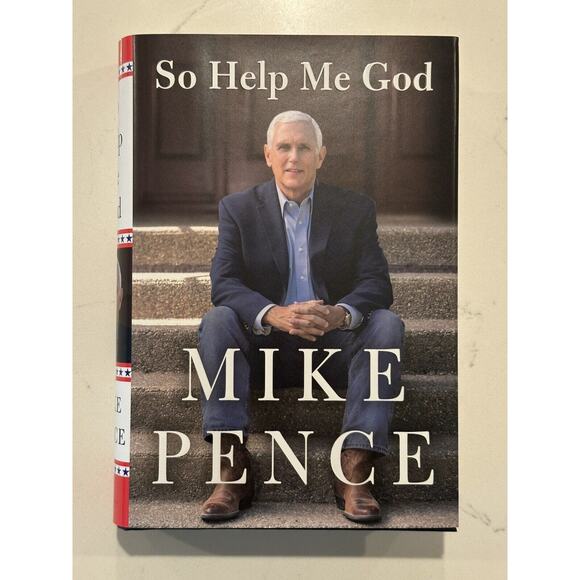 Vice President Mike Pence SIGNED BOOK So Help Me God AUTOGRAPHED with COA - Picture 1 of 11